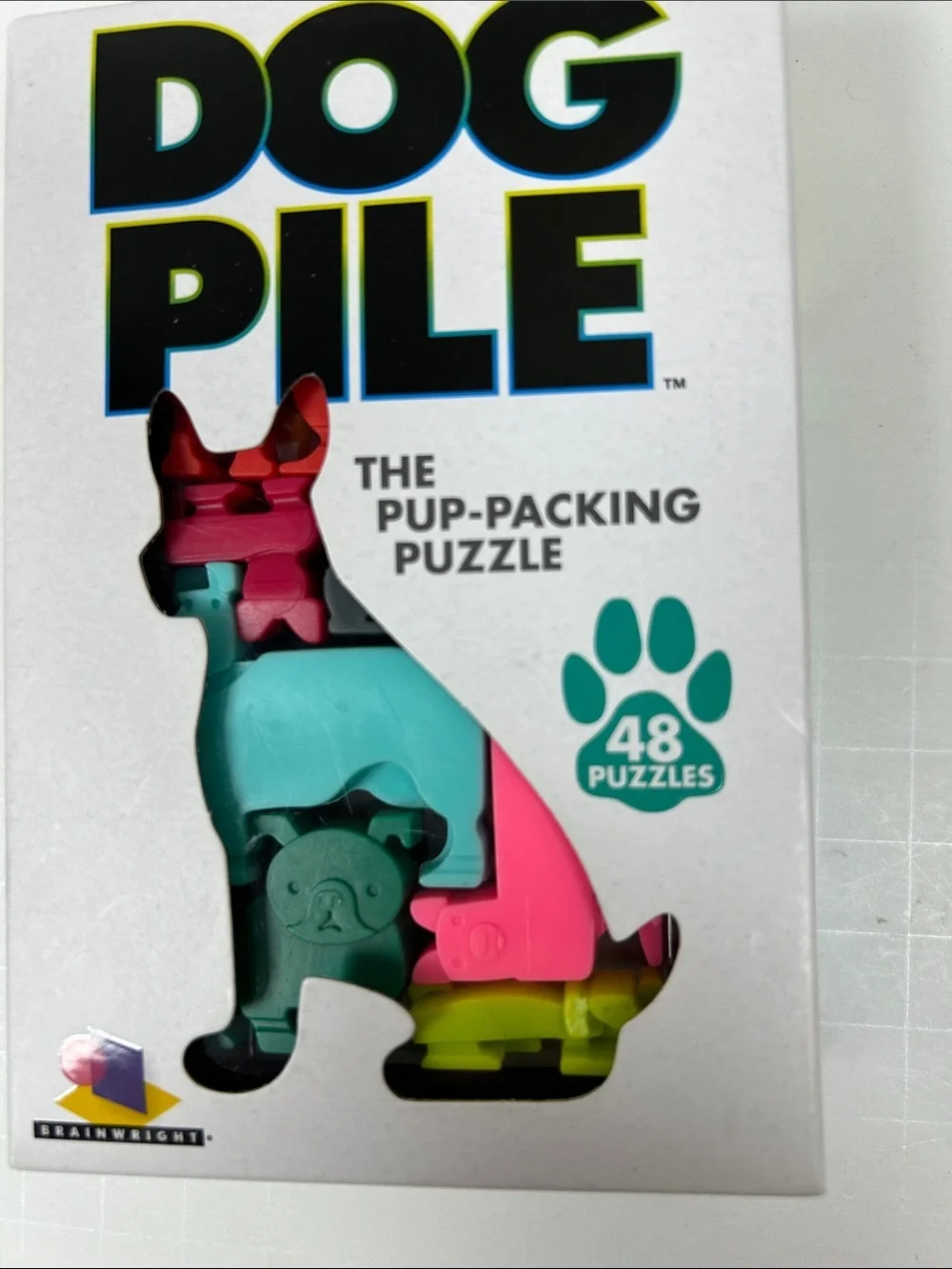 Brainwright Dog Pile The Pup Packing Puzzle Game
